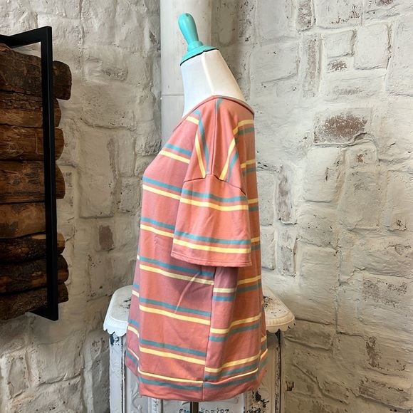 143 Story | Cotton Candy Stripe Top - Picture 3 of 6